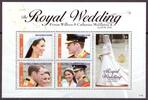 St. Kitts Nevis KB St. Kitts Nevis KB 1258-1262 postfrisch Royal Wedding MiNr. 1258-1262 postfrisch Royal Wedding -
