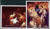 Dominica Dominica Block 280-81 postfrisch Weihnachten MiNr. Block 280-81 postfrisch Weihnachten -