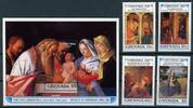 Grenada Grenada 1712-1715 + Bl 198 postfrisch Weihnachten MiNr. 1712-1715 + Bl 198 postfrisch Weihnachten -