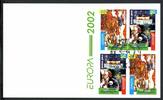 Georgien Markenheftchen mit Georgien Markenheftchen mit 397-398 Cept 2002 Ersttagssonderstempel MiNr. 397-398 Cept 2002 Ersttagssonderstempel -