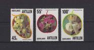Niederländische Antillen Niederländische Antillen 497-499 postfrisch Blumen, Flowers MNH MiNr. 497-499 postfrisch Blumen, Flowers MNH -