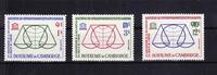 Kambodscha Kambodscha 160-162 postfrisch Menschenrechte, MNH MiNr. 160-162 postfrisch Menschenrechte, MNH -