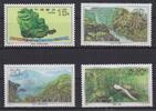 China Volksrepublik China Volksrepublik 2591-2594 postfrisch Naturschutz Dinghu-Berge MiNr. 2591-2594 postfrisch Naturschutz Dinghu-Berge -