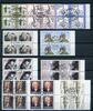 Bund Lot 4er Blöcke 80er Jahre zentr. Bund Lot 4er Blöcke 80er Jahre zentr. gestempelt gestempelt -