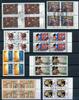 Bund Lot 4er Blöcke 70er Jahre zentr. Bund Lot 4er Blöcke 70er Jahre zentr. gestempelt gestempelt -
