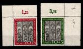 BRD Bund  BRD Bund 139-140 postfrisch Eckrand, leicht vorgefaltet MiNr. ... 60,00 EUR  Excl. 1,50 EUR Verzending