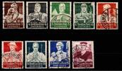 Deutsches Reich  Deutsches Reich 556-564 gestempelt MiNr. 556-564 gestem... 32,00 EUR  Excl. 1,50 EUR Verzending