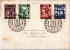   &Ouml;sterreich 960-963 auf Brief als Satzbrief mit Sonderstempel  14,00 EUR  Excl. 1,50 EUR Verzending