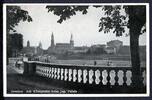 AK Dresden Am Königsufer mit Blick auf kath. Hofkirche um 1920 ungebraucht -