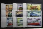 Mongolei Mongolei 1234-1242 postfrisch Eisenbahn MiNr. 1234-1242 postfrisch Eisenbahn -