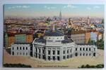 AK Wien Panorama mit Burgtheater ungebraucht -