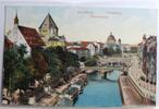AK Straßburg Jllpanorama ungebraucht -