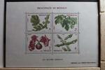 Monaco Monaco Block 24 mit 1597-1600 postfrisch Blumen MiNr. Block 24 mit 1597-1600 postfrisch Blumen -