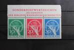 Berlin Berlin Bl W 2 PF I mit 68, 69 und 70I postfrisch mit Blockrand MiNr. Bl W 2 PF I mit 68, 69 und 70I postfrisch mit Blockrand -