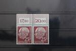 BRD BRD 186y OR postfrisch Oberrandpaar Bundesrepublik Deutschland MiNr. 186y OR postfrisch Oberrandpaar Bundesrepublik Deutschland -