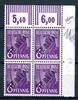 Berlin Berlin 2 W OR postfrisch 4er Block DZ 7 MiNr. 2 W OR postfrisch 4er Block DZ 7 -