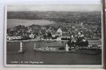 AK Lindau vom Flugzeug aus 1935 gebraucht -