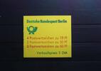 Berlin Berlin MH 10aI oZ postfrisch Markenheftchen MiNr. MH 10aI oZ postfrisch Markenheftchen -