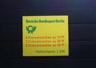 Berlin Berlin MH 10aI oZ postfrisch Markenheftchen MiNr. MH 10aI oZ postfrisch Markenheftchen -