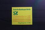 Berlin Berlin MH 12caII Pf IV oZ postfrisch Markenheftchen Plattenfehler MiNr. MH 12caII Pf IV oZ postfrisch Markenheftchen Plattenfehl -