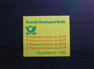 Berlin Berlin MH 12a Pf VI oZ postfrisch Markenheftchen Plattenfehler MiNr. MH 12a Pf VI oZ postfrisch Markenheftchen Plattenfehler -