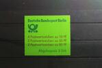 Berlin Berlin MH 13a Pf I oZ postfrisch Markenheftchen Plattenfehler MiNr. MH 13a Pf I oZ postfrisch Markenheftchen Plattenfehler -