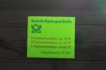 Berlin Berlin MH 13a Pf VIII oZ postfrisch Markenheftchen Plattenfehler MiNr. MH 13a Pf VIII oZ postfrisch Markenheftchen Plattenfehler -