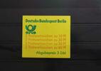 Berlin Berlin MH 12a PF I oZ postfrisch Markenheftchen Plattenfehler MiNr. MH 12a PF I oZ postfrisch Markenheftchen Plattenfehler -