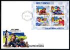 Guinea Bissau Kleinbogen Guinea Bissau Kleinbogen 4905-4908 Schach Ersttagesbrief/FDC MiNr. 4905-4908 Schach Ersttagesbrief/FDC -