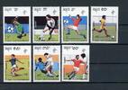 Kambodscha Kambodscha 1089-95 postfrisch Fussball MiNr. 1089-95 postfrisch Fussball -