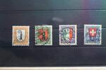 Schweiz Schweiz 185-188 gestempelt MiNr. 185-188 gestempelt -