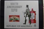 Malediven Malediven Block 25A postfrisch Weltpostverein UPU MiNr. Block 25A postfrisch Weltpostverein UPU -