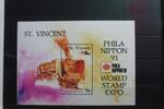 St. Vincent St. Vincent Block 174 postfrisch Eisenbahn MiNr. Block 174 postfrisch Eisenbahn -