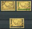 Nordjemen Nordjemen 719-21 gestempelt Adenauer MiNr. 719-21 gestempelt Adenauer -