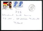 Senegal Senegal 1229 u. A. Adenauer Mischfrankatur MiNr. 1229 u. A. Adenauer Mischfrankatur -