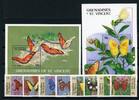 St. Vincent und die Grenadinen St. Vincent und die Grenadinen 664-673, Block 46-47 postfrisch MiNr. 664-673, Block 46-47 postfrisch -