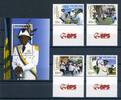 Barbados Barbados 1282-1285 + Block 55 postfrisch MiNr. 1282-1285 + Block 55 postfrisch -