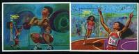 Nevis Nevis Block 44-45 postfrisch Olympiade 1992 MiNr. Block 44-45 postfrisch Olympiade 1992 -