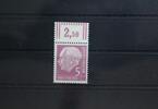 BRD BRD 179y W OR postfrisch Oberrand nicht geknickt - Lumogen MiNr. 179y W OR postfrisch Oberrand nicht geknickt - Lumogen -