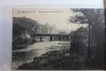 AK Bad Münster a. Stein Rheingrafenstein u. Eisenbahnbrücke ungebraucht -