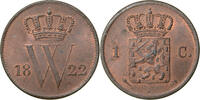 Nederland 1 Cent 1822 1 Cent 1822 U Koning Willem I 1815–1840 vz met lic... 220,00 EUR  Excl. 8,95 EUR Verzending