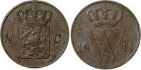 Nederland ½ Cent 1841 ½ Cent 1841 Willem II 1840-1849 J. P. Schouberg ss 100,00 EUR  Excl. 4,50 EUR Verzending
