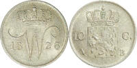  10 Cent 1826 10 Cent 1826 B Willem I 1815–1840 vz Enkele justeersporen 150,00 EUR  Excl. 8,95 EUR Verzending
