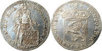 Nederland Zilveren dukaat 1683 Groningen Zeldzaam Zilveren Dukaat 1683 Vrijwel st, licht opgewreven