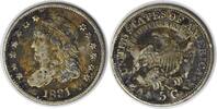 US Half Dime 1831 Bust Silver Half Dime VF Uncertified #155 None -