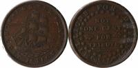 US Token 1841 Hard Times Token Daniel Webster HT-16 EF Uncertified -