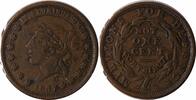 US Token 1837 Hard Times Token Liberty Head HT-48 VF Uncertified -