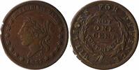 US Token 1837 Hard Times Token Liberty Head HT-48 VF+ Uncertified -