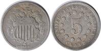 US Nickel 1869 Shield Nickel RPD FS-1305 VG Uncertified None -