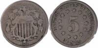 US Nickel 1872 Shield Nickel DDO FS-104 VG Uncertified #715 None -